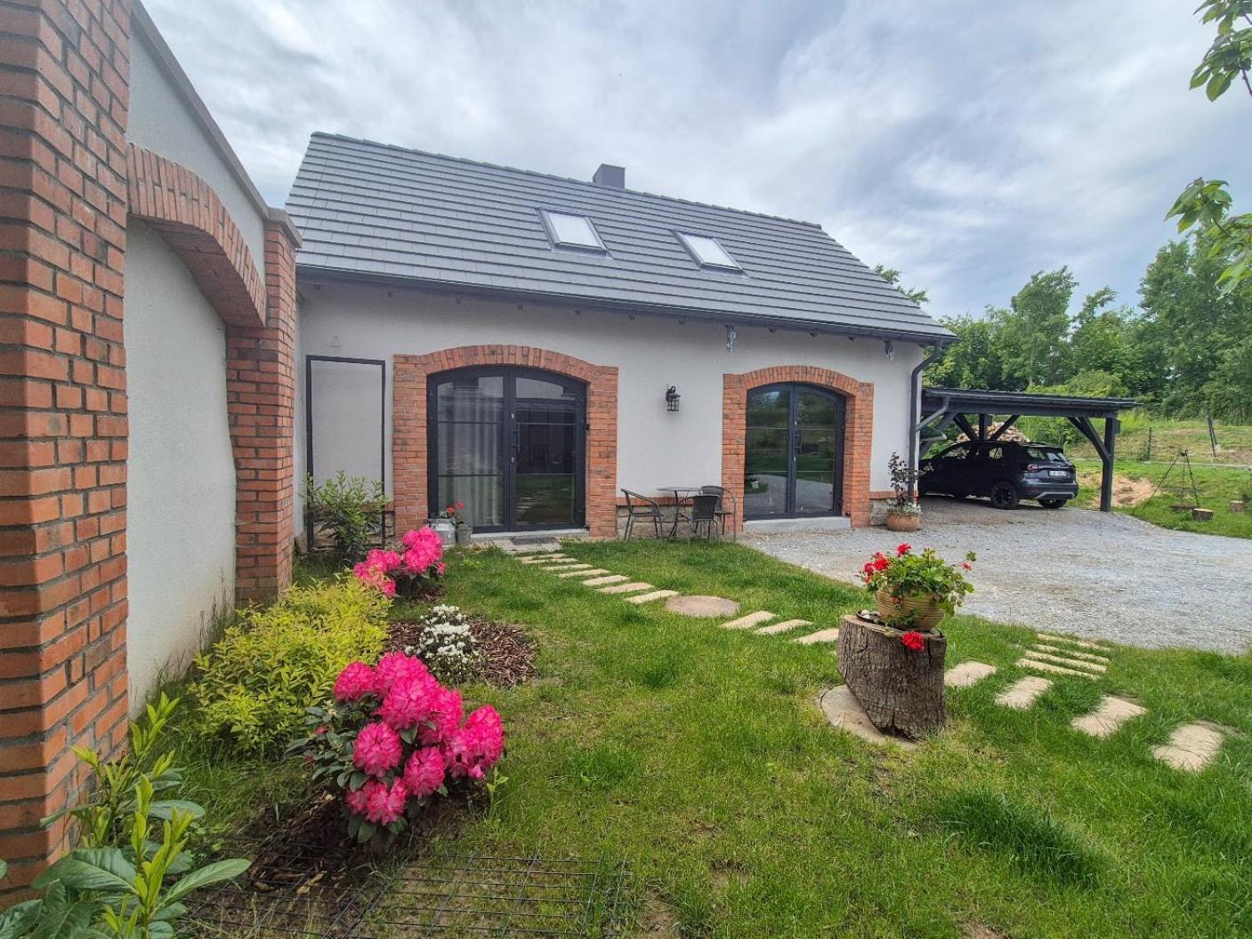 Zollhaus Nad Zalewem Mietkowskim Holiday home Dominice